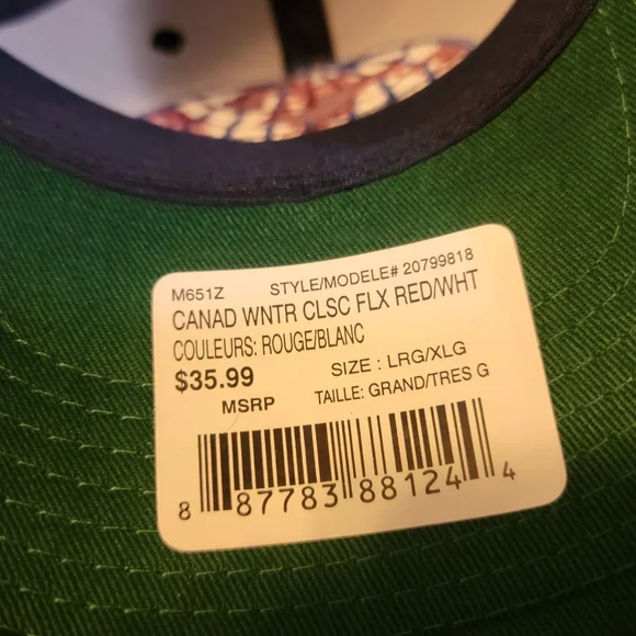 BNWT Montreal Canadiens Winter Classic FlexFit Hat - Picture 7 of 7